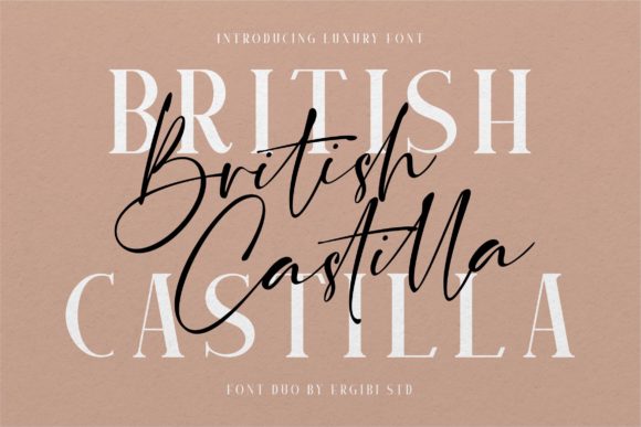 British Castilla: Elevate Your Designs with This Duo Font