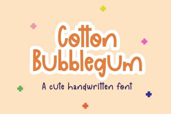 Cotton Bubblegum: A Sweet Handwritten Typeface