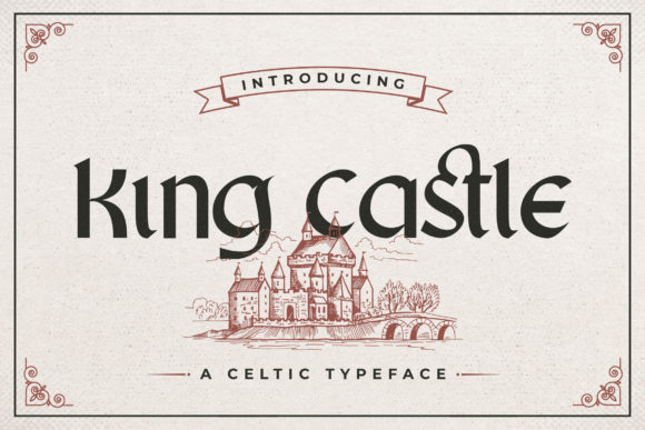 Discover the Celtic-Inspired Elegance of King Castle Font