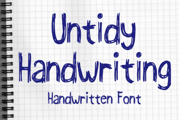 Discover the Playful Charm of Untidy Handwriting
