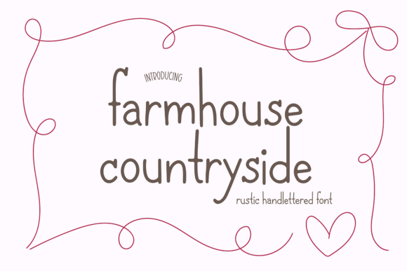 Farmhouse Countryside: Rustic Charm for Your Designs