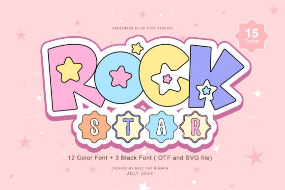 Meet Rock Star: Your New Favorite Celestial Display Font