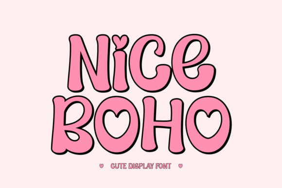 Nice Boho: Discover the 7ntypes Display Font Collection