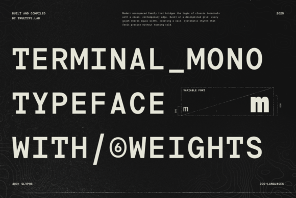 Terminal Mono: Modern Monospace for Clear Design Systems